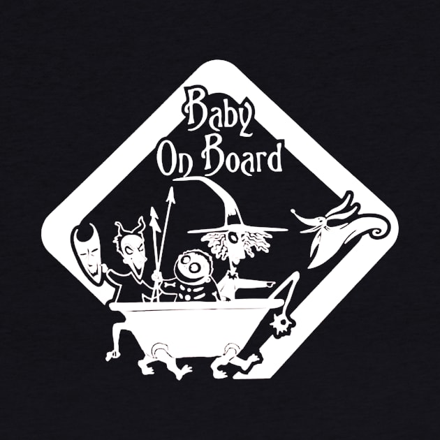 Baby On Board Nightmare Before Christmas by dogdogwis